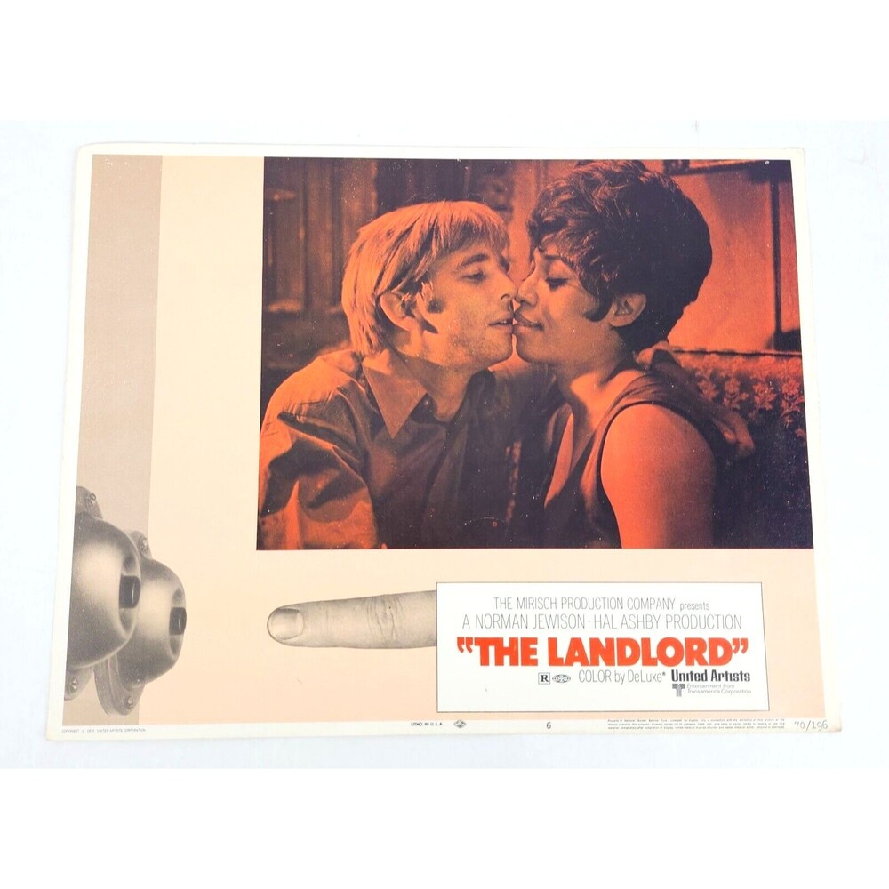 The Landlord 1970‎ Lobby Card Movie Poster Comedy Drama Beau Bridges Lee Grant